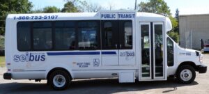 Photo of the Southeast Iowa bus, or SEIBUS